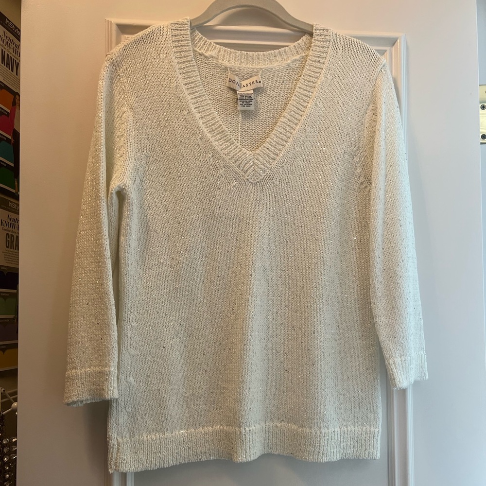 NWT DONCASTER SEQUIN SWEATER